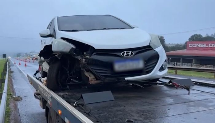 Campo-bonitense morre atropelado após sair de carro acidentado na BR-277